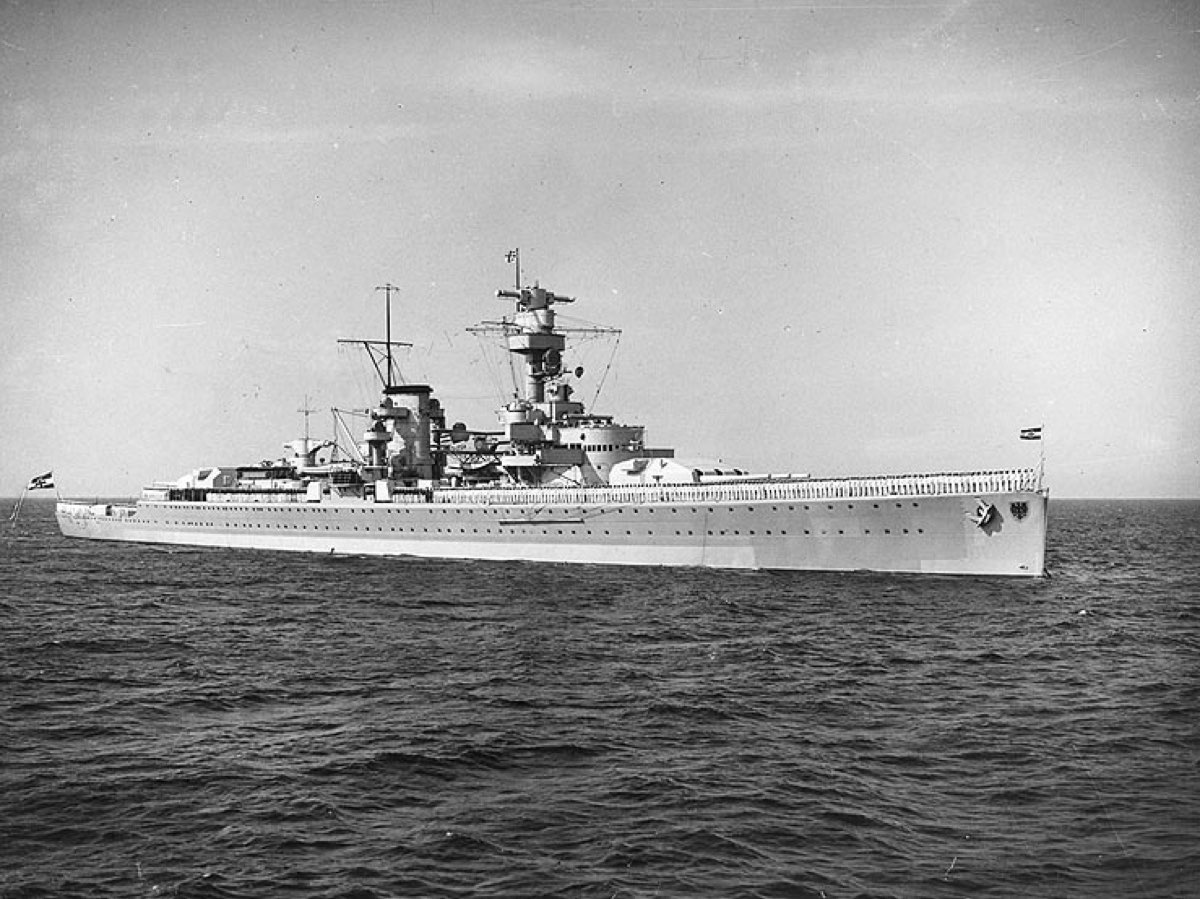 Hitler Renamed This Ship Because He Was Afraid of the Headline 'Germany Sunk'