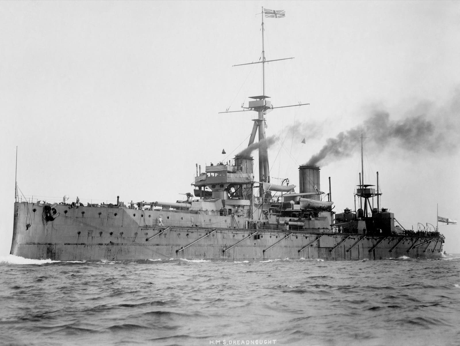 HMS Dreadnought: The Battleship That Rewrote the Rules, Got Pranked, and Rammed a U-Boat