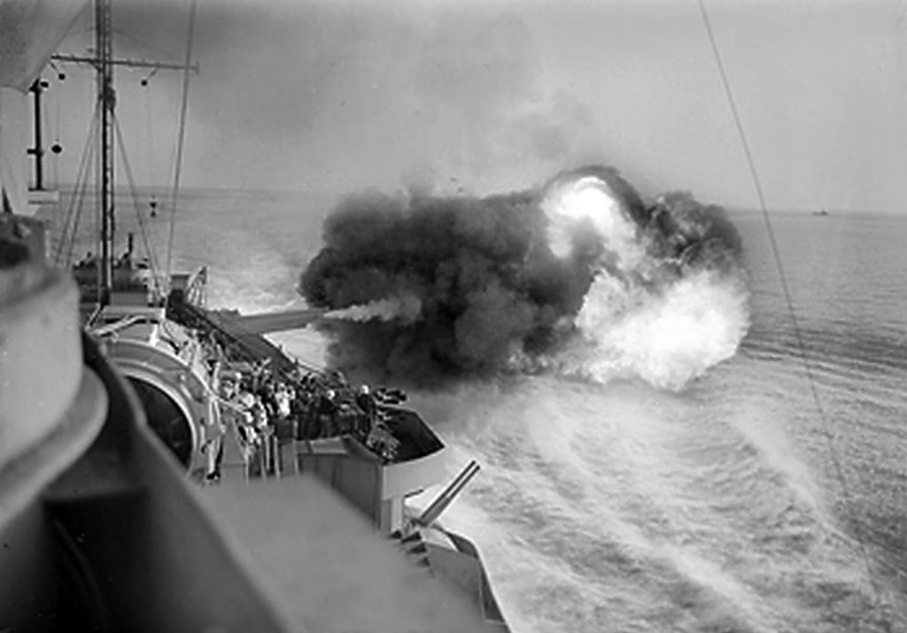 HMS Warspite Circled Under Fire at Jutland, Survived a Guided Bomb, and Lost Her Last Fight to a Cornish Cove