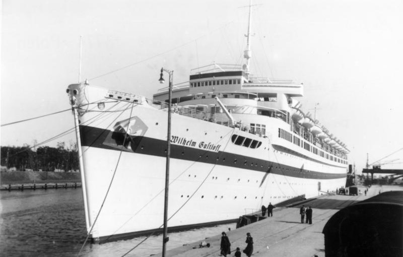 Wilhelm Gustloff moored in Danzig as a hospital ship, September 1939